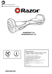 Razor HOVERTRAX DLX  2.0 Manual De Instrucciones