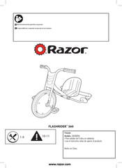 Razor FLASHRIDER 360 Manual De Instrucciones