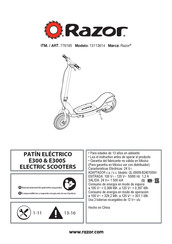 Razor 13113614 Manual De Instrucciones