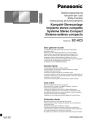 Panasonic SC-HC3 Instrucciones De Funcionamiento