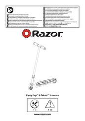 Razor Party Tekno Manual De Instrucciones