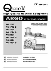 Quick ARGO AG 3024 Manual Del Usuario