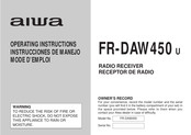 Aiwa FR-DAW450 Instrucciones De Manejo