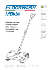 Floorwash MB38 Instrucciones De Uso