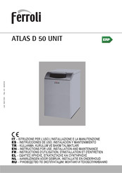 Ferroli ATLAS D 50 UNIT Instrucciones De Uso