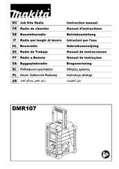 Makita DMR107 Manual De Instrucciones