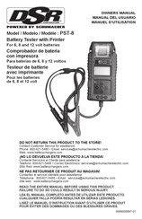 DSR PST-8 Manual Del Usuario