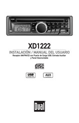 Dual XD1222 Manual Del Usuario E Instalación