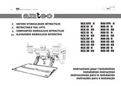 ANTEO RCE 15 H Installation Instructions