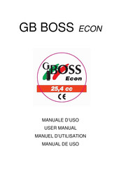 BERGONZONI GB BOSS ECON Manual De Uso