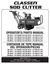 Classen SC-16 Manual Del Operador