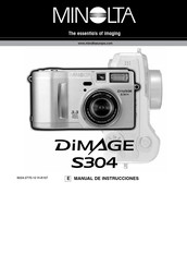 Minolta DiMAGE S304 Manual De Instrucciones