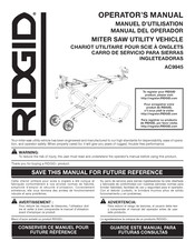 Rigid AC9945 Manual Del Operador