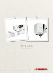 Bernina B 500 Instrucciones De Uso