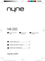 Nyne NB-250 Manual Del Usuario