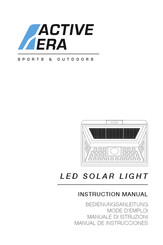 Active Era LED SOLAR LIGHT Manual De Instrucciones