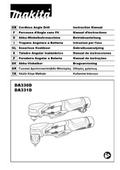 Makita DA331D Manual De Instrucciones