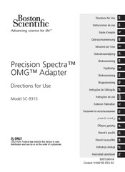 Boston Scientific Precision Spectra OMG SC-9315 Instrucciones De Uso