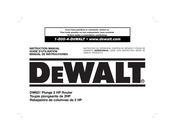 DeWalt DW621 Manual De Instrucciones