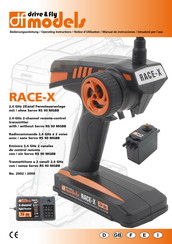 df models RACE-X Manual De Instrucciones