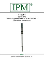 IPM 810201 Manual De Operaciones