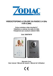 Zodiac VVR-4.3INC Manual Del Usuario