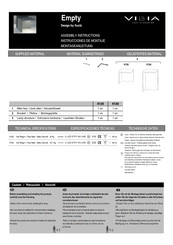 Vibia Empty 4125 Instrucciones De Montaje