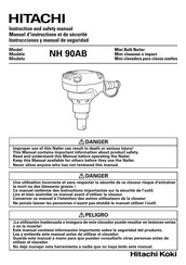 Hitachi NH 90AB Instrucciones Y Manual De Seguridad