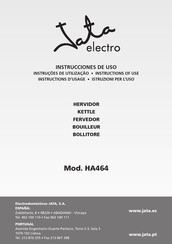 Jata electro HA464 Instrucciones De Uso