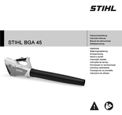 Stihl BGA 45 Manual De Instrucciones