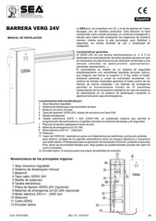 SEA VERG 24 Manual De Instalación