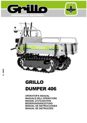 Grillo DUMPER 406 Manual De Instrucciones