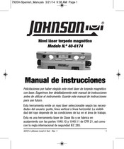 Johnson 40-6174 Manual De Instrucciones