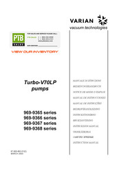 Varian Turbo-V 70LP Serie Manual De Instrucciones