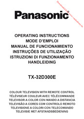 Panasonic TX-32D300E Manual De Funcionamiento