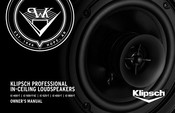 Klipsch IC-650-T Manual De Instrucciones