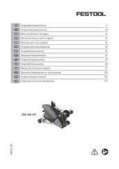 Festool DSC-AG 125 Manual De Instrucciones