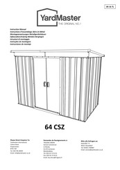 Yardmaster 64 CSZ Instrucciones De Montaje