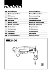 Makita HR2400 Manual De Instrucciones