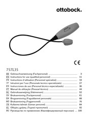 Ottobock 757L35 Instrucciones De Uso