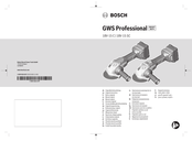 Bosch GWS 18V-15 SC Professional Manual Original