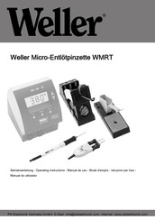 Weller WMRP Manual De Uso