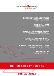 Steinberg Systems SBS-LW-2000A Manual De Instrucciones