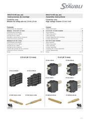 Staubli MA213-05 Instrucciones De Montaje