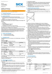 SICK deTec4 Instrucciones De Montaje