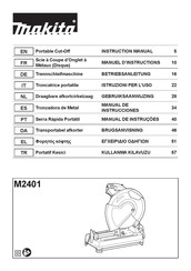 Makita M2401 Manual De Instrucciones