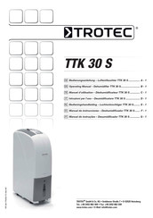 Trotec TTK 30 S Manual De Instrucciones