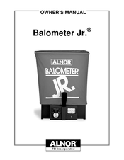 Alnor Balometer Jr Manual Del Propietário