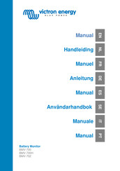 Victron energy BMV-700 Manual De Instrucciones