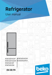 Beko RCNE560E40ZXR Manual De Instrucciones